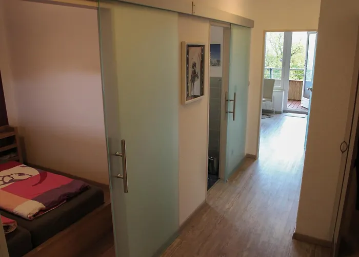 Appartement Patrei Mit Kleinem Meerblickauch Beim Duschen Mit Wallbox